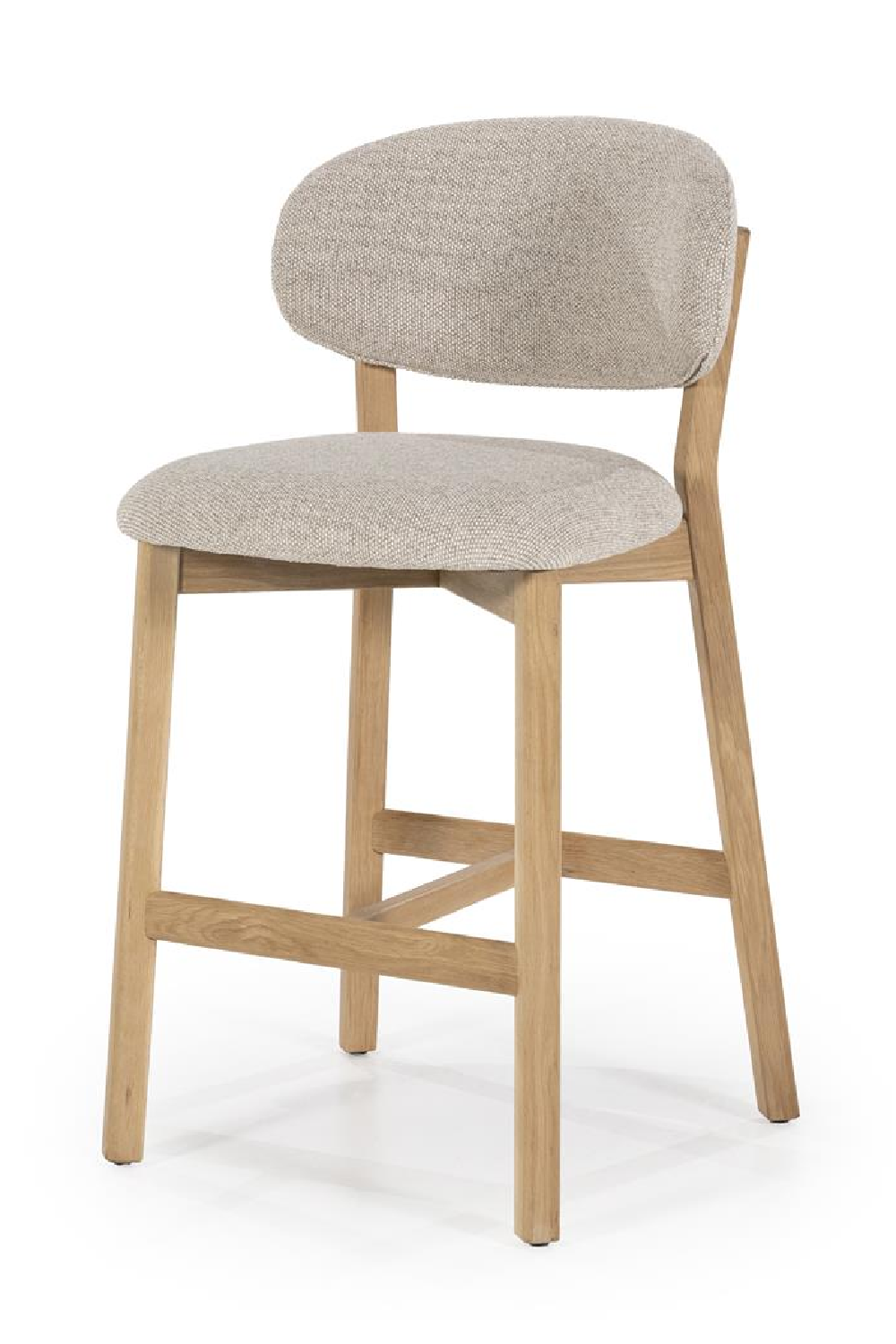 Oak Framed Bar Chair | Eleonora Mikky | OROA.com