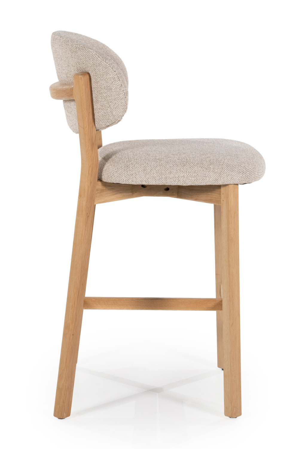 Oak Framed Bar Chair | Eleonora Mikky | OROA.com