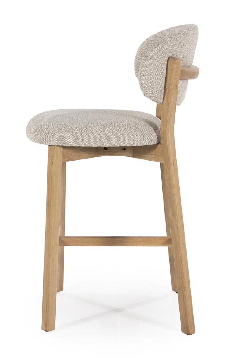 Oak Framed Bar Chair | Eleonora Mikky | OROA.com