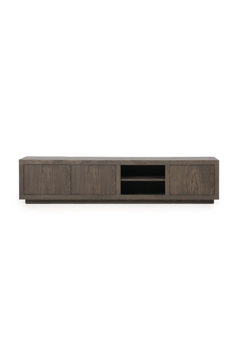 Taupe Oak 3-Door Cabinet | Eleonora Helsinki | OROA.com
