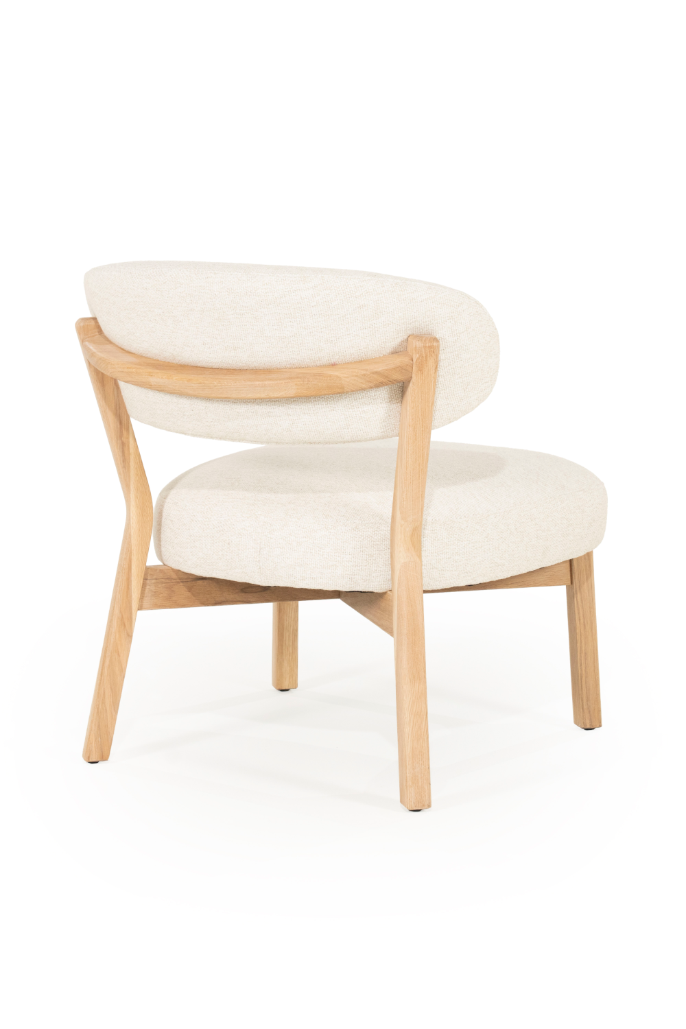 Oak Framed Accent Chair | Eleonora Mikky | OROA.com