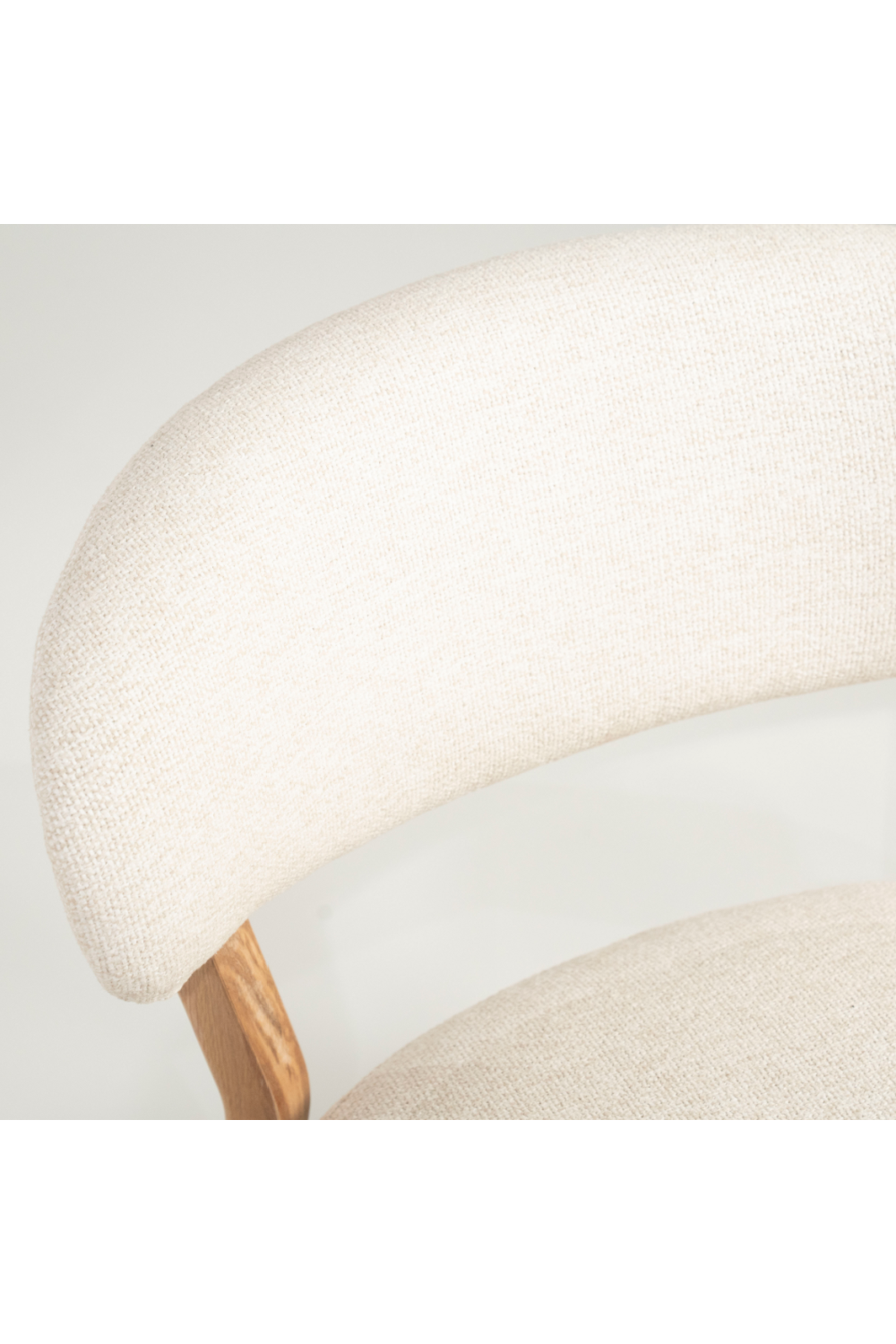 Oak Framed Accent Chair | Eleonora Mikky | OROA.com