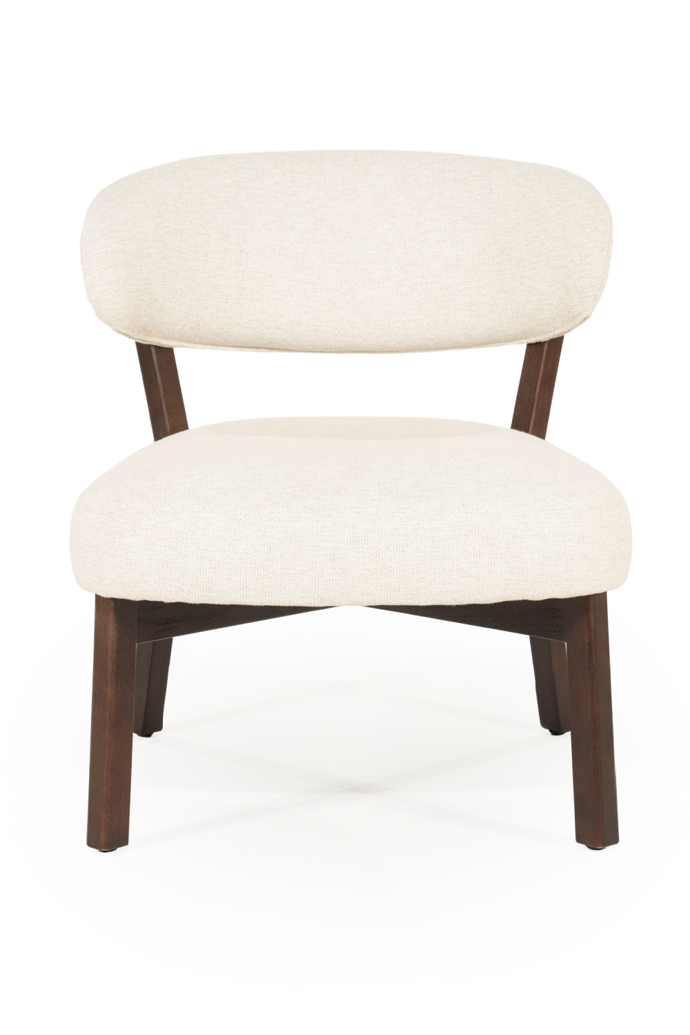 Brown Oak Accent Chair | Eleonora Mikky | OROA.com
