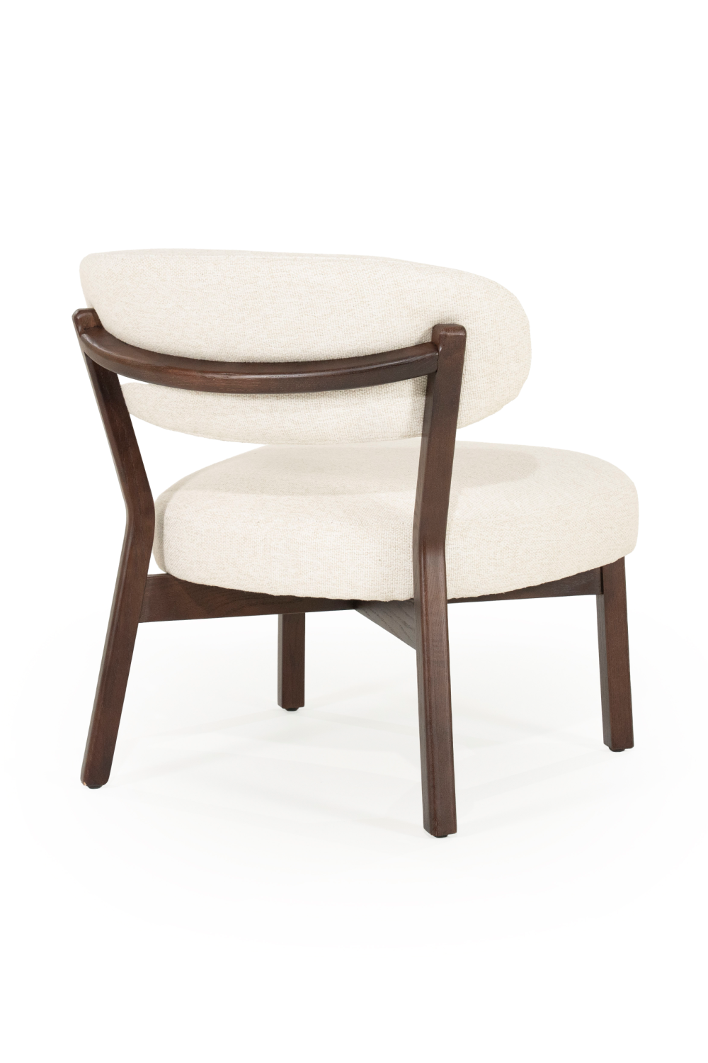 Brown Oak Accent Chair | Eleonora Mikky | OROA.com