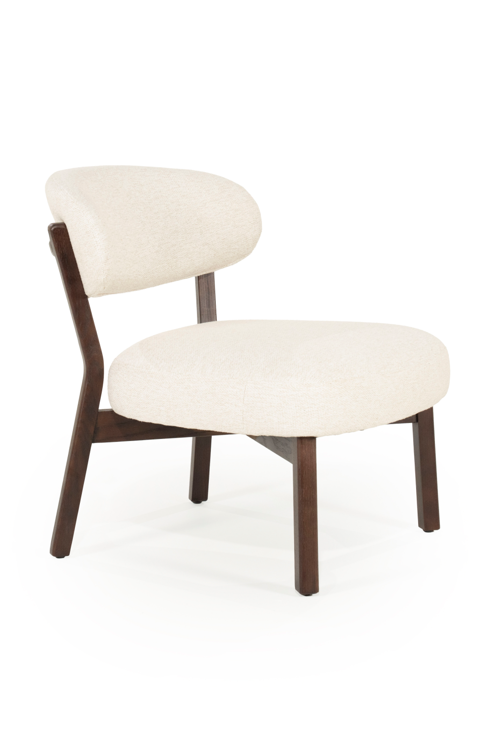Brown Oak Accent Chair | Oroa.com