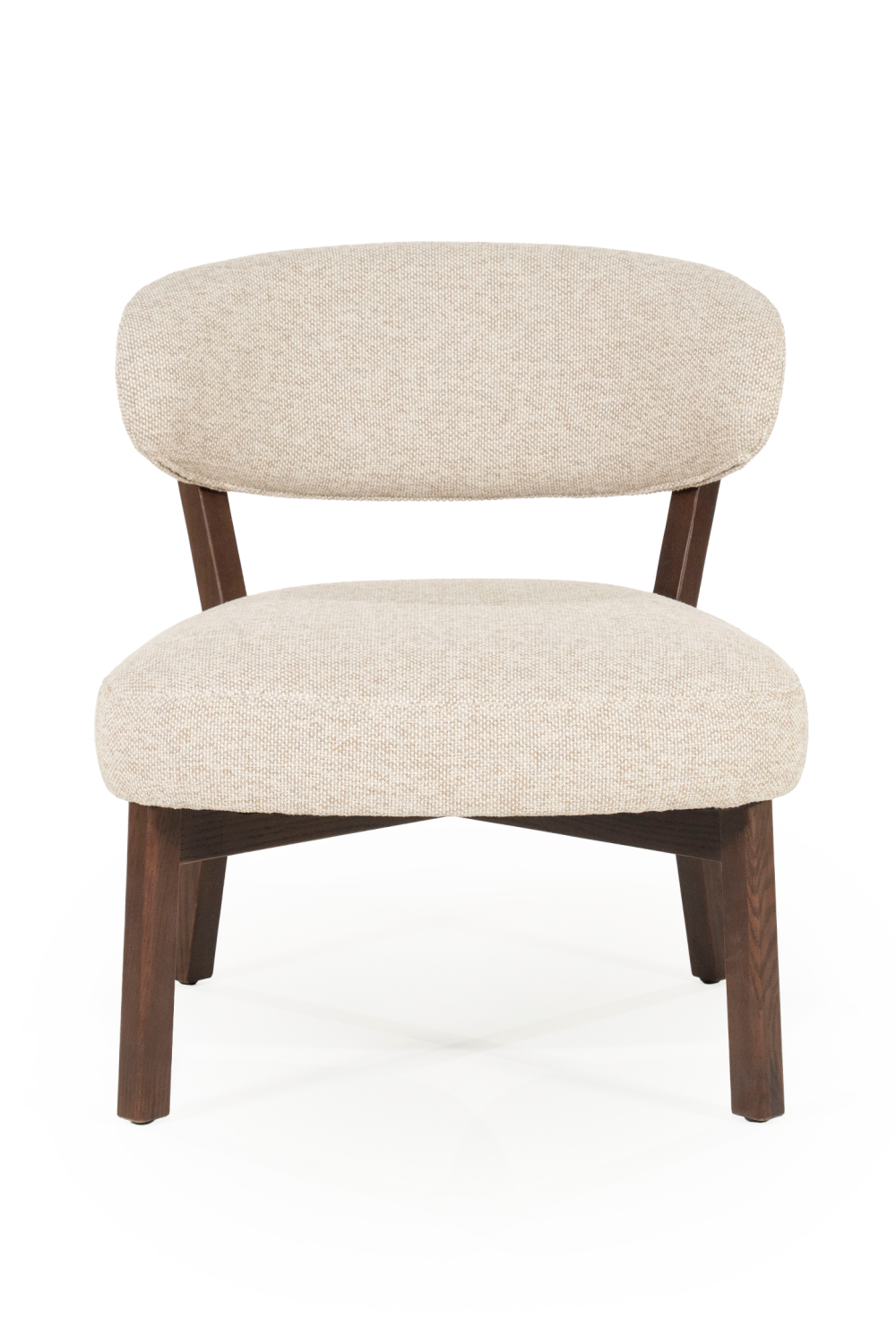 Brown Oak Accent Chair | Oroa.com