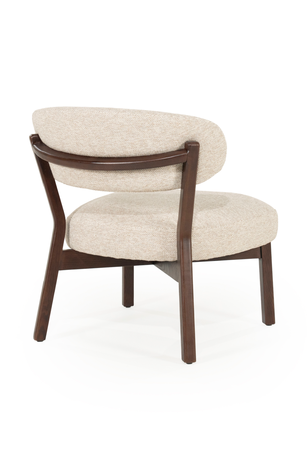 Brown Oak Accent Chair | Oroa.com