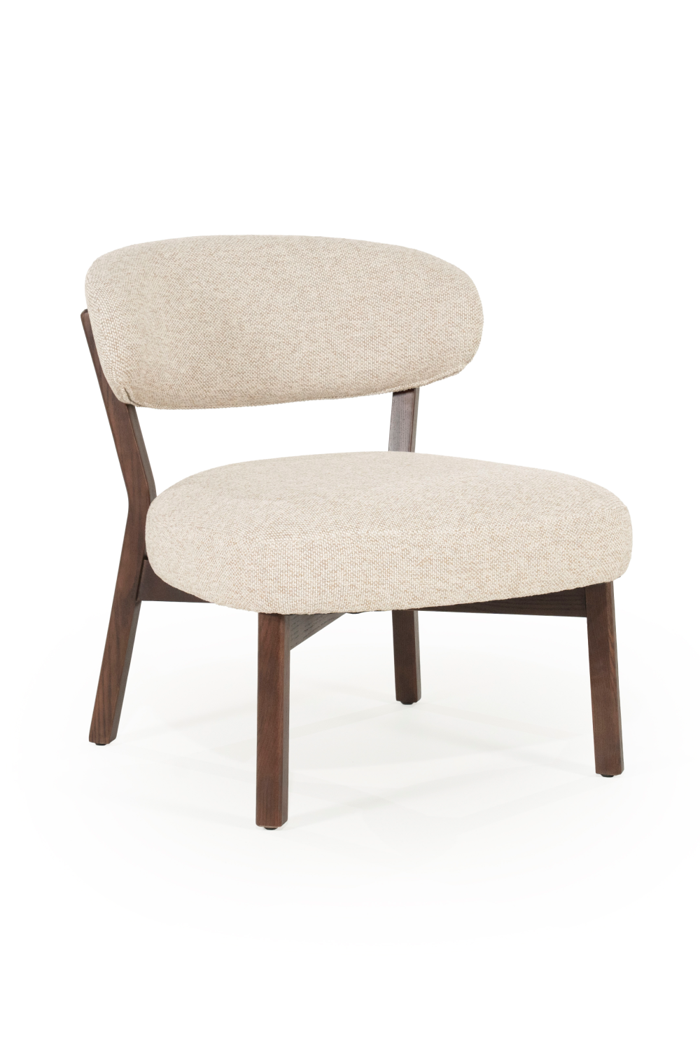 Brown Oak Accent Chair | Oroa.com
