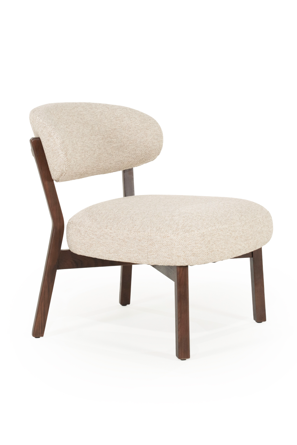 Brown Oak Accent Chair | Oroa.com