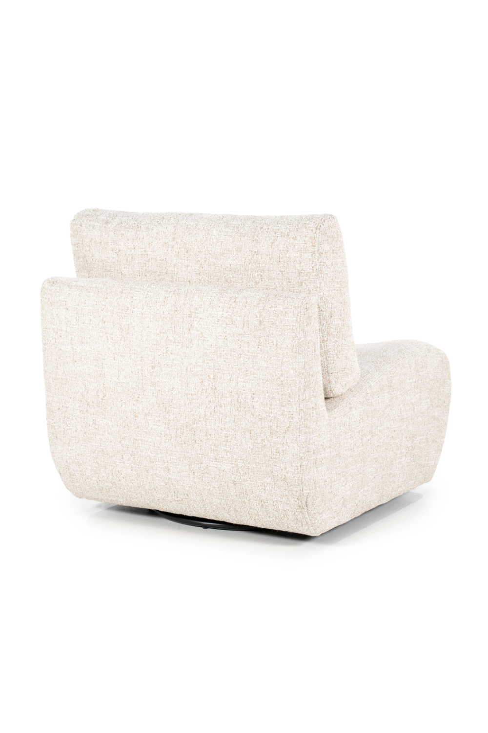 Fabric Upholstered Swivel Lounge Chair | Oroa.com