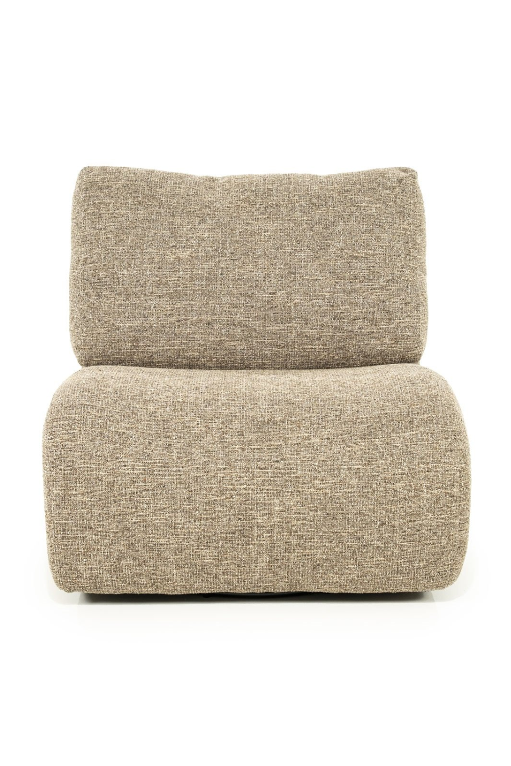 Fabric Upholstered Swivel Lounge Chair | Eleonora Lucia | OROA.com