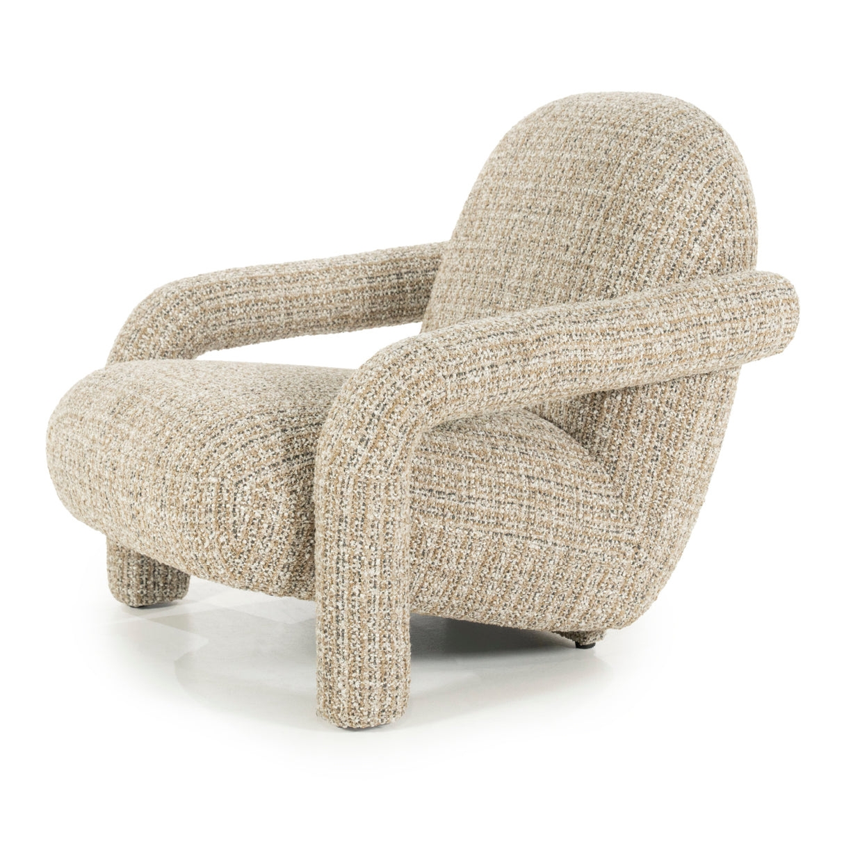 Upholstered Chunky Lounge Armchair | Oroa.com