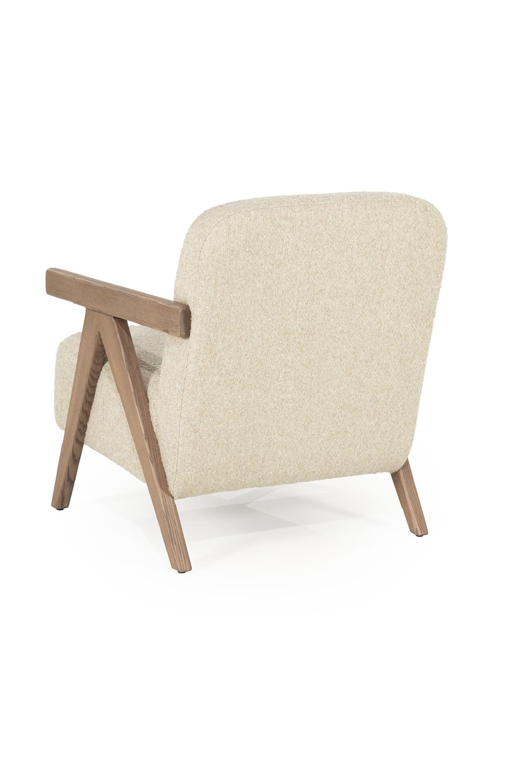 Ash Framed Lounge Armchair | Eleonora Francis | Oroa.com