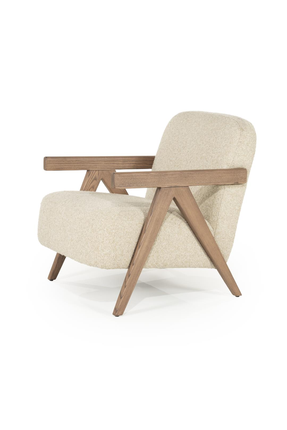 Ash Framed Lounge Armchair | Oroa.com