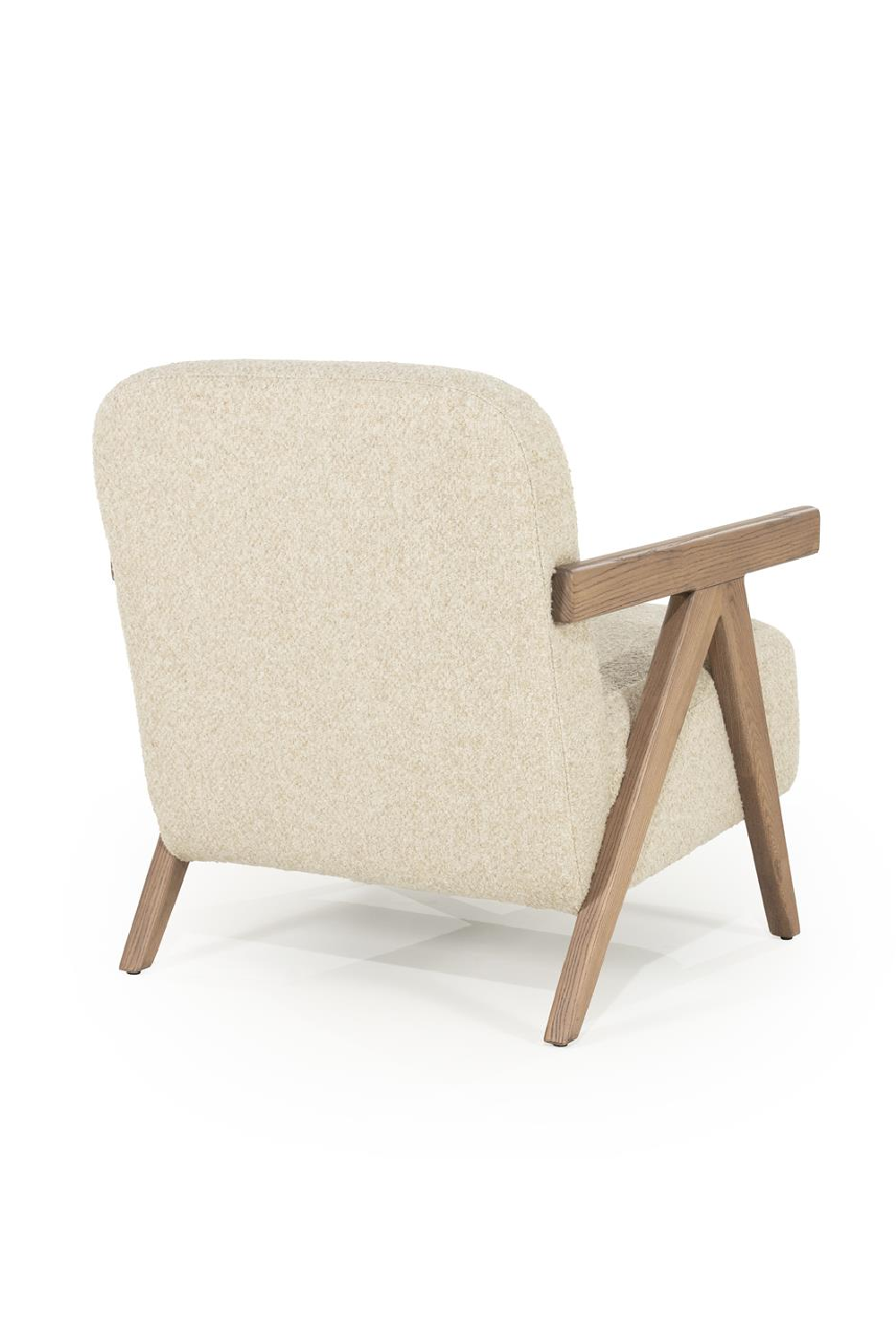 Ash Framed Lounge Armchair | Eleonora Francis | Oroa.com