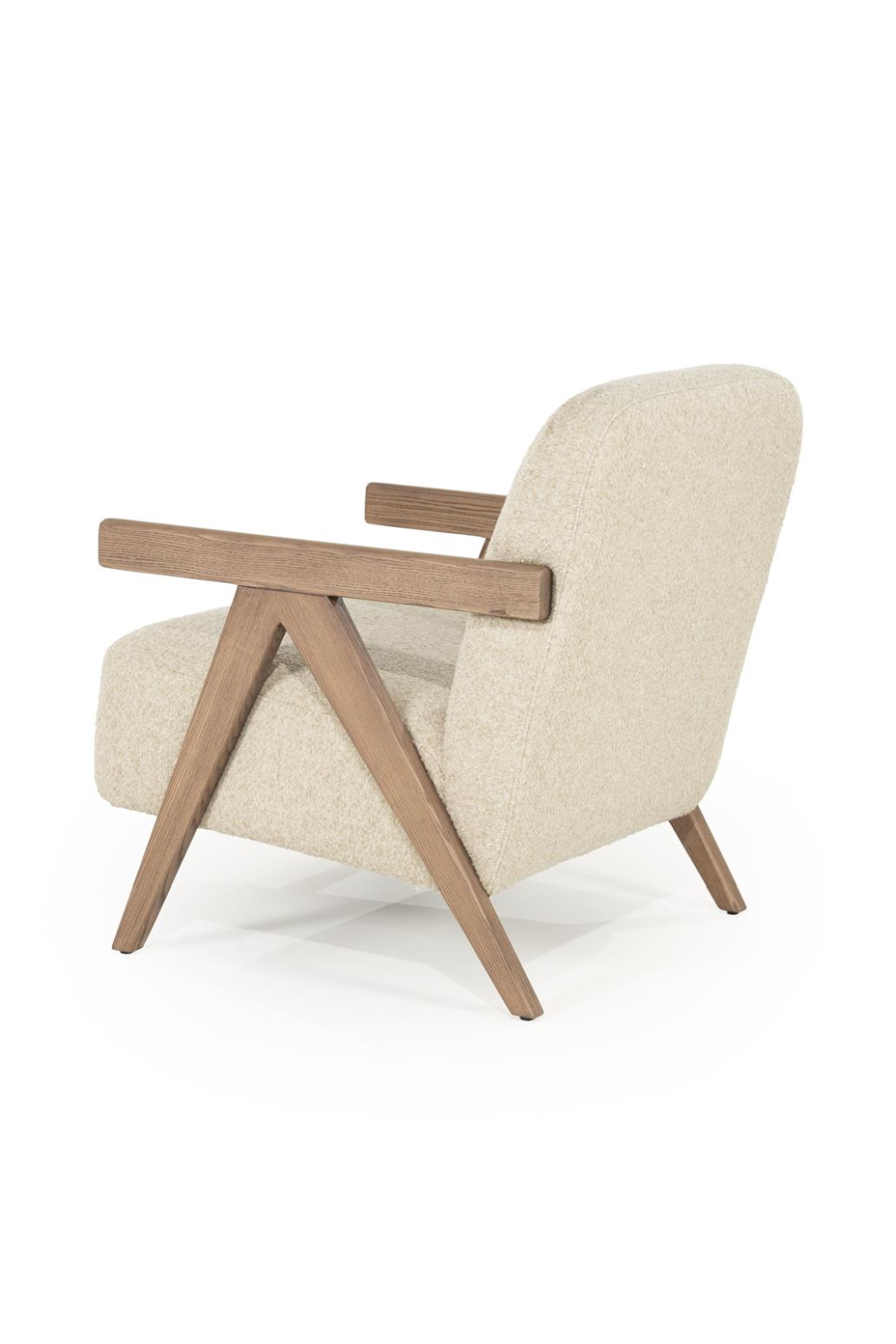 Ash Framed Lounge Armchair | Oroa.com