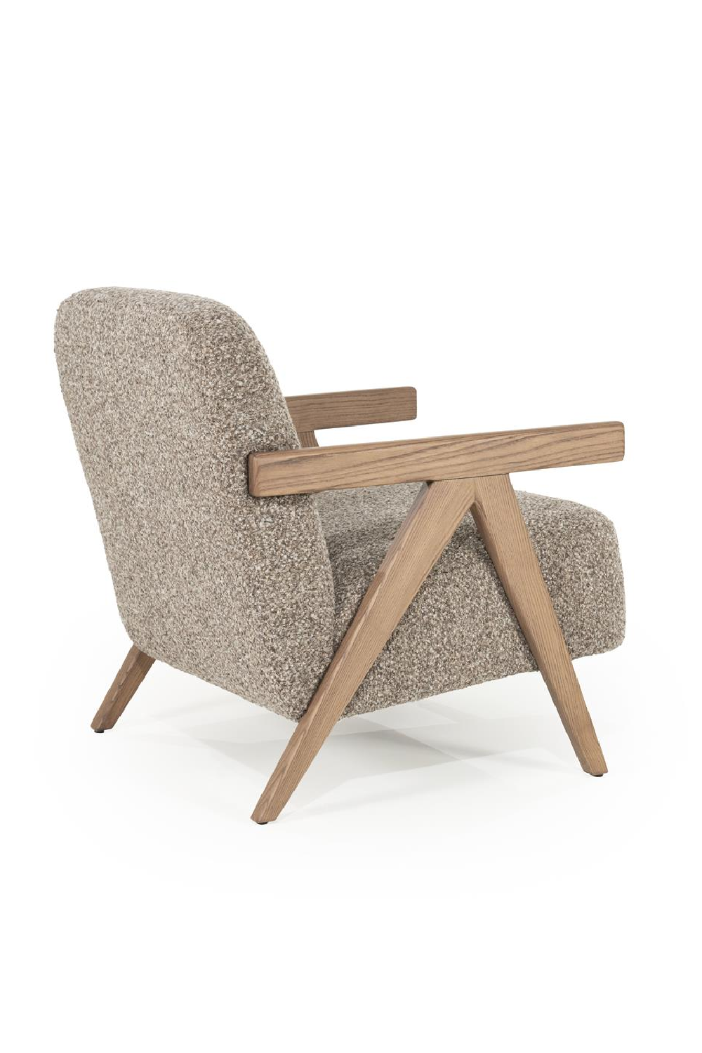 Ash Framed Lounge Armchair | Eleonora Francis | Oroa.com