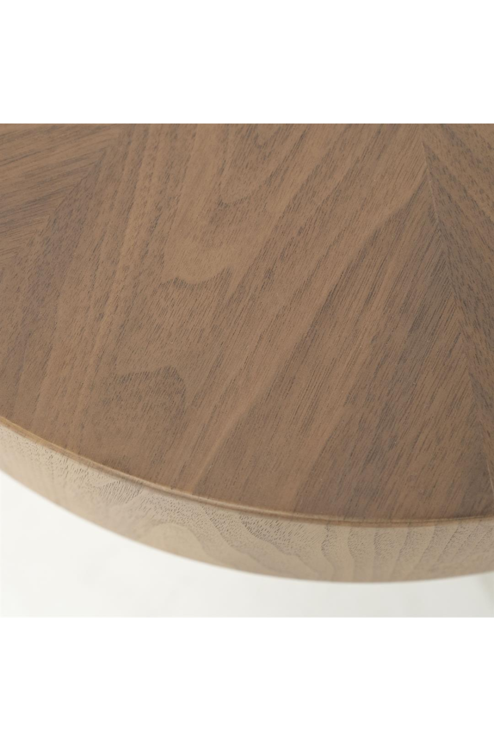 Round Walnut Side Table | Oroa.com