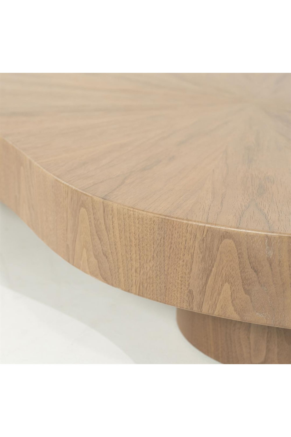 Organic-Shaped Walnut Coffee Table | Oroa.com