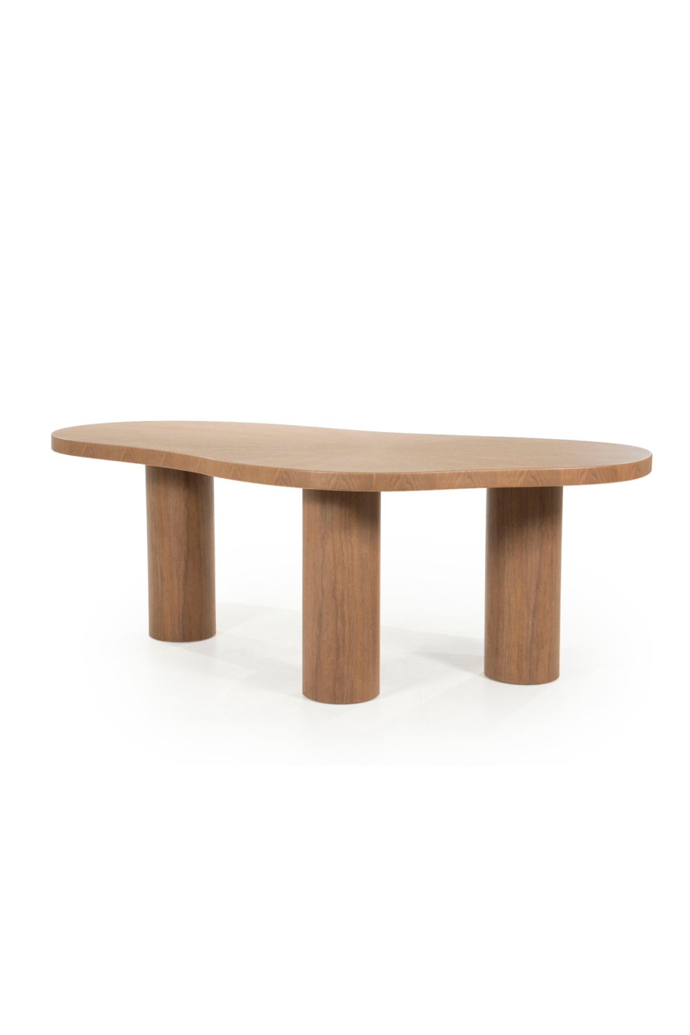 Organic-Shaped Walnut Dining Table | Oroa.com