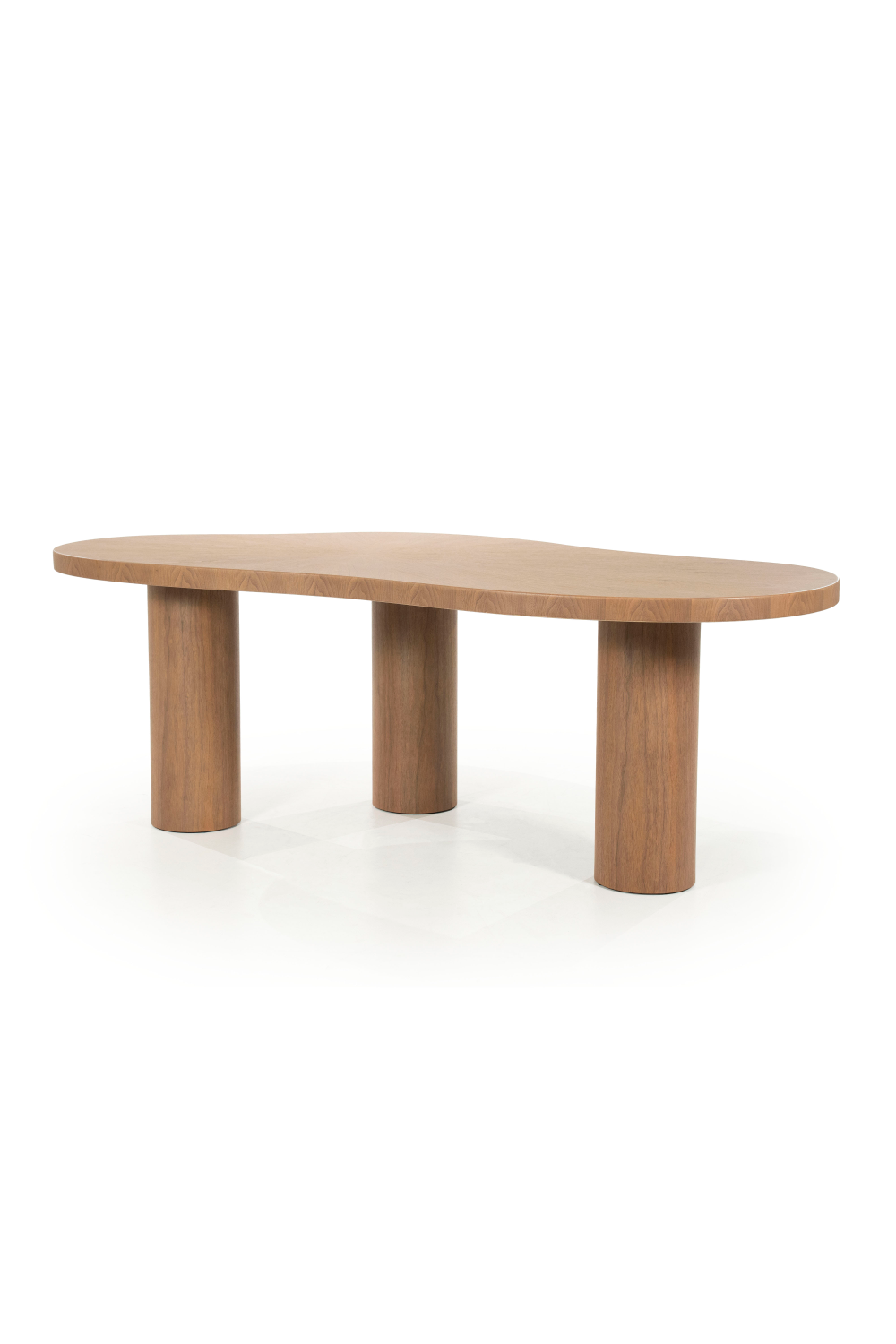 Organic-Shaped Walnut Dining Table | Oroa.com