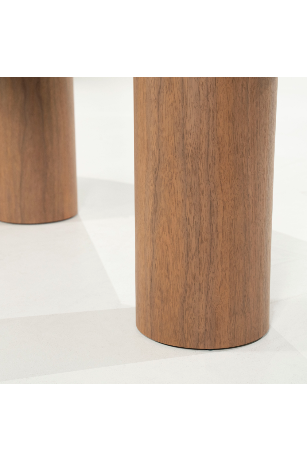 Organic-Shaped Walnut Dining Table | Oroa.com