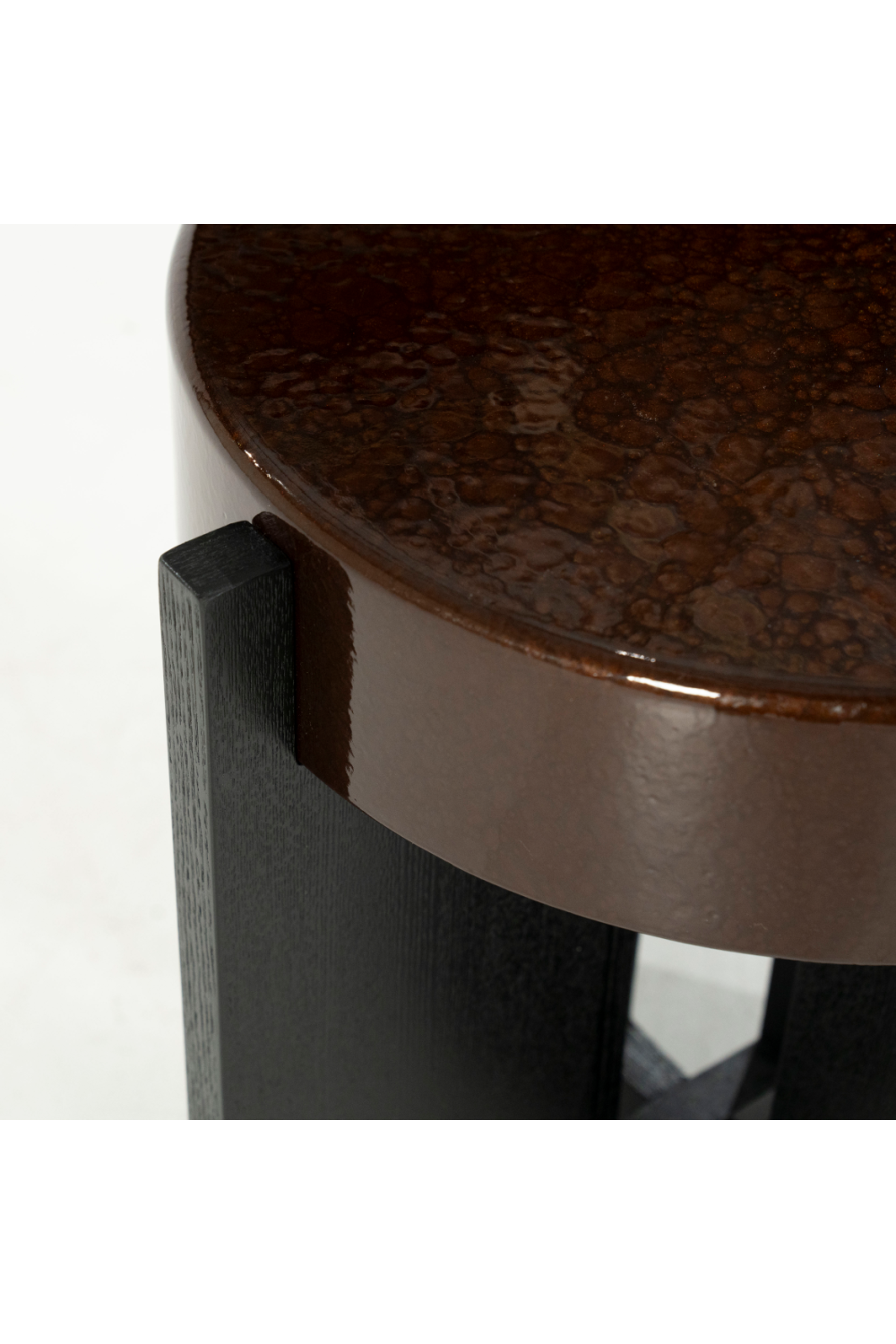 Modern European furniture - Shell Painting Side Table - www.oroa.com | Oroa.com