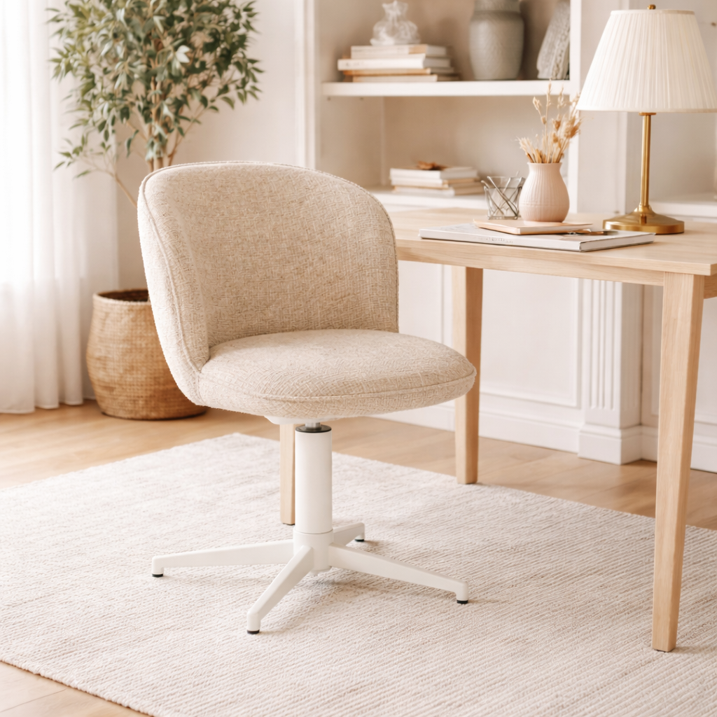 Curved Back Swivel Chair | Oroa.com