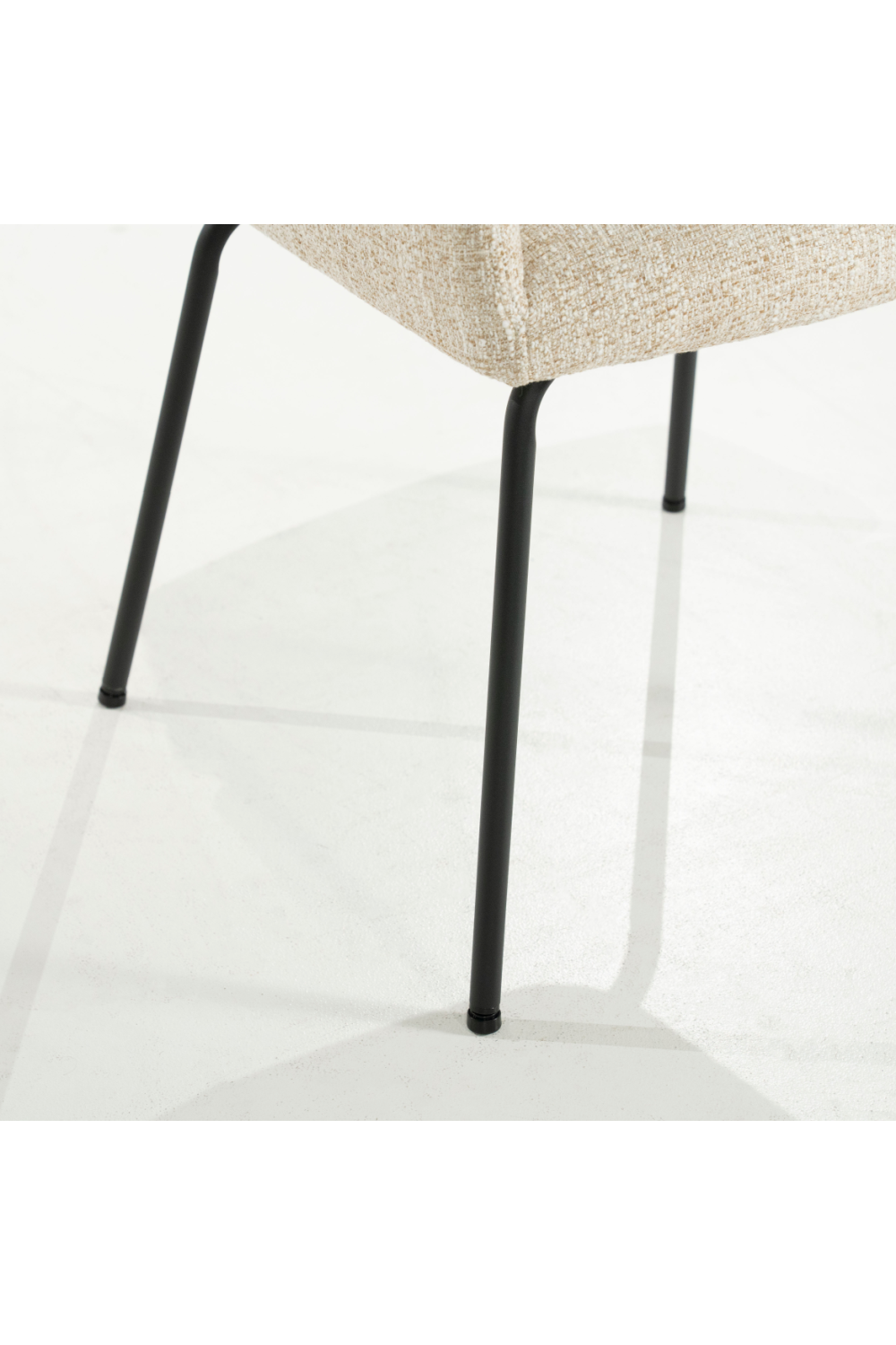 Fabric Upholstered Dining Armchair | Eleonora Indy | OROA.com