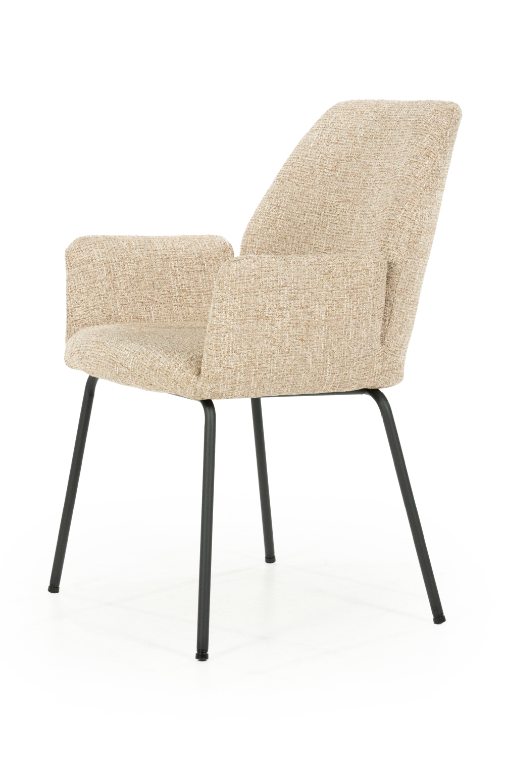 Fabric Upholstered Dining Armchair | Eleonora Indy | OROA.com