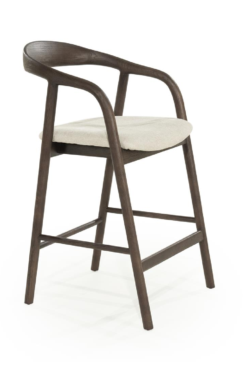 Lacquered Ash Wood Bar Chair | Oroa.com