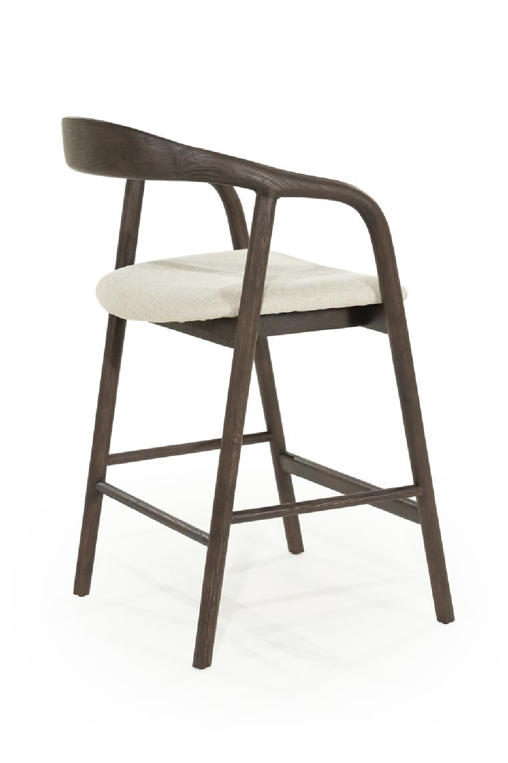 Lacquered Ash Wood Bar Chair | Oroa.com