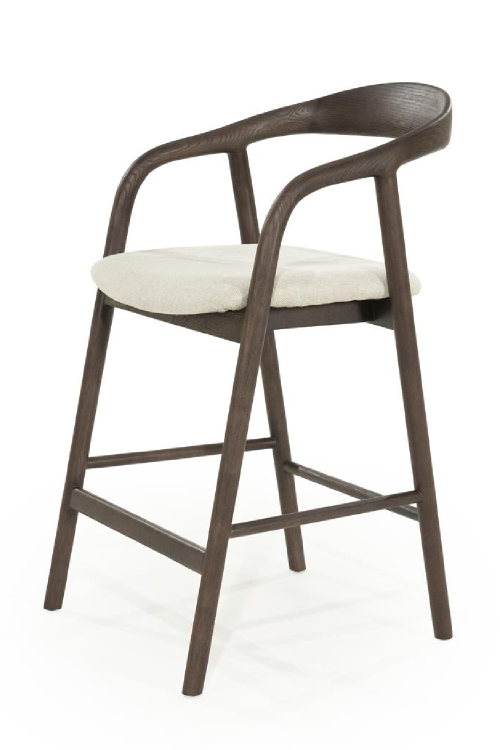 Lacquered Ash Wood Bar Chair | Oroa.com