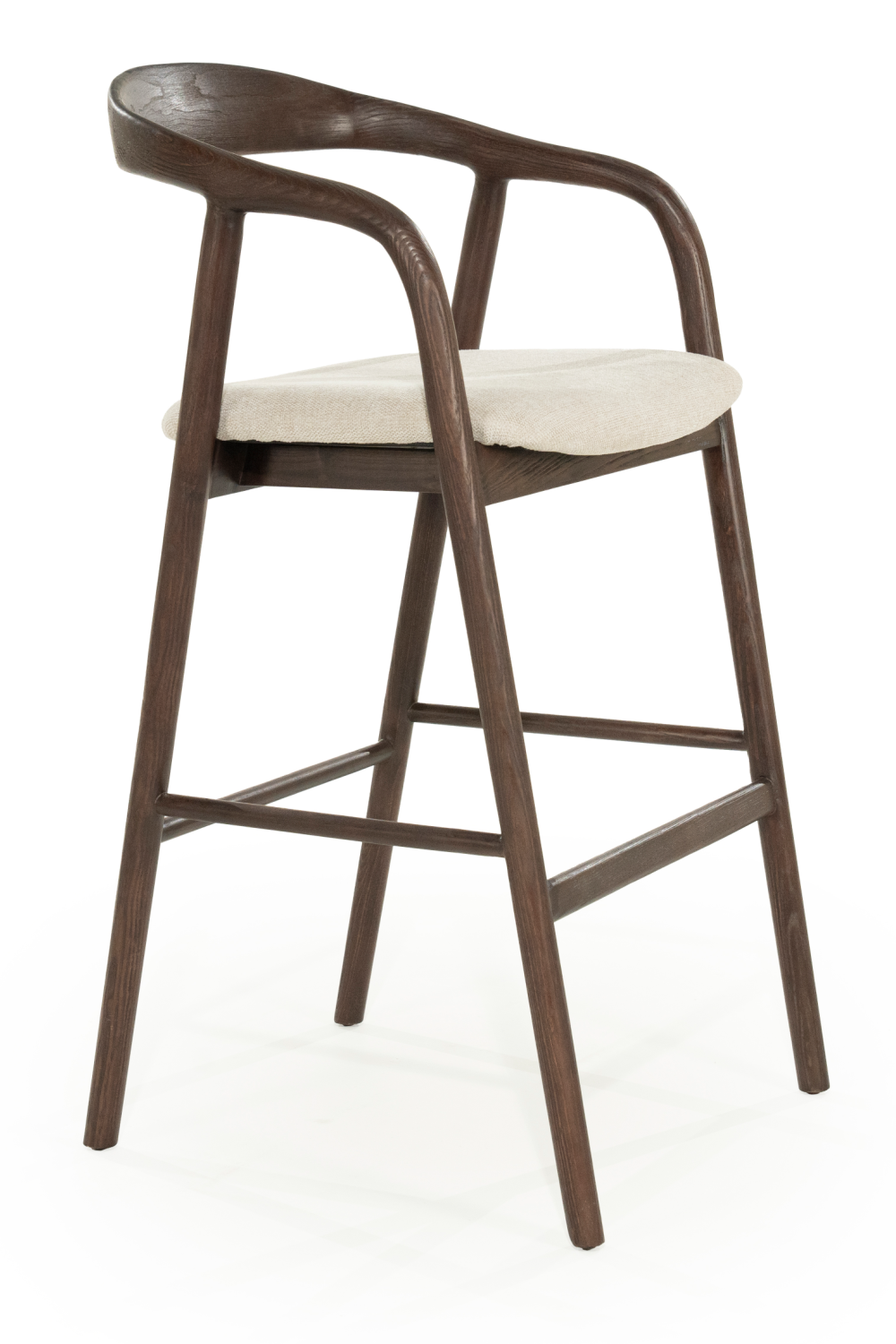 Lacquered Ash Wood Barstool | Eleonora Rayven | OROA.com