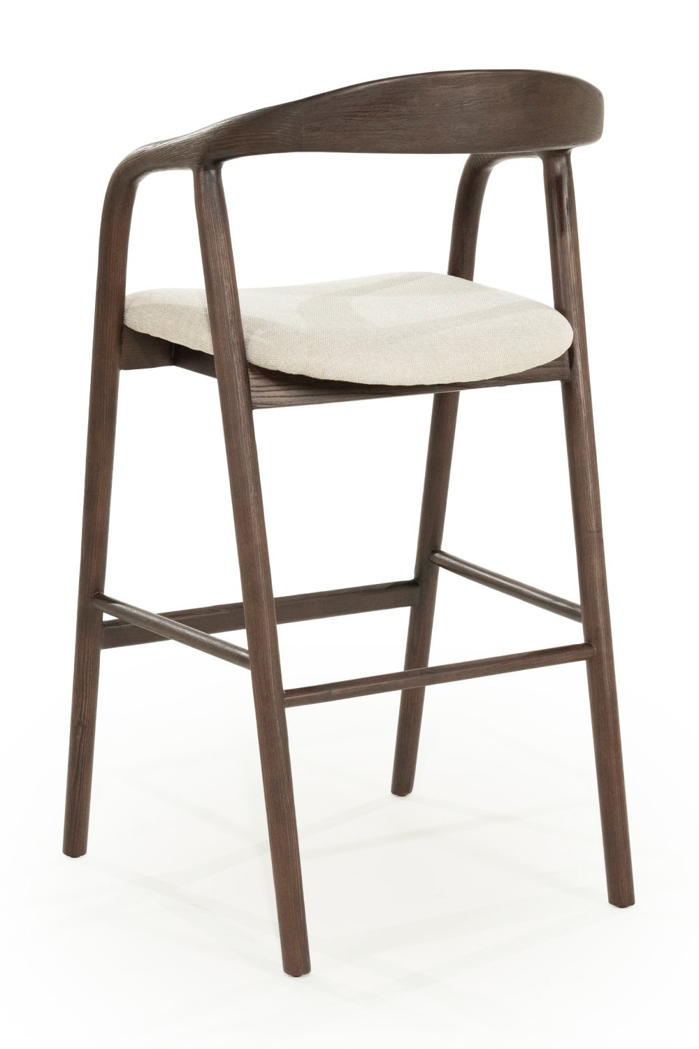 Lacquered Ash Wood Barstool | Eleonora Rayven | OROA.com