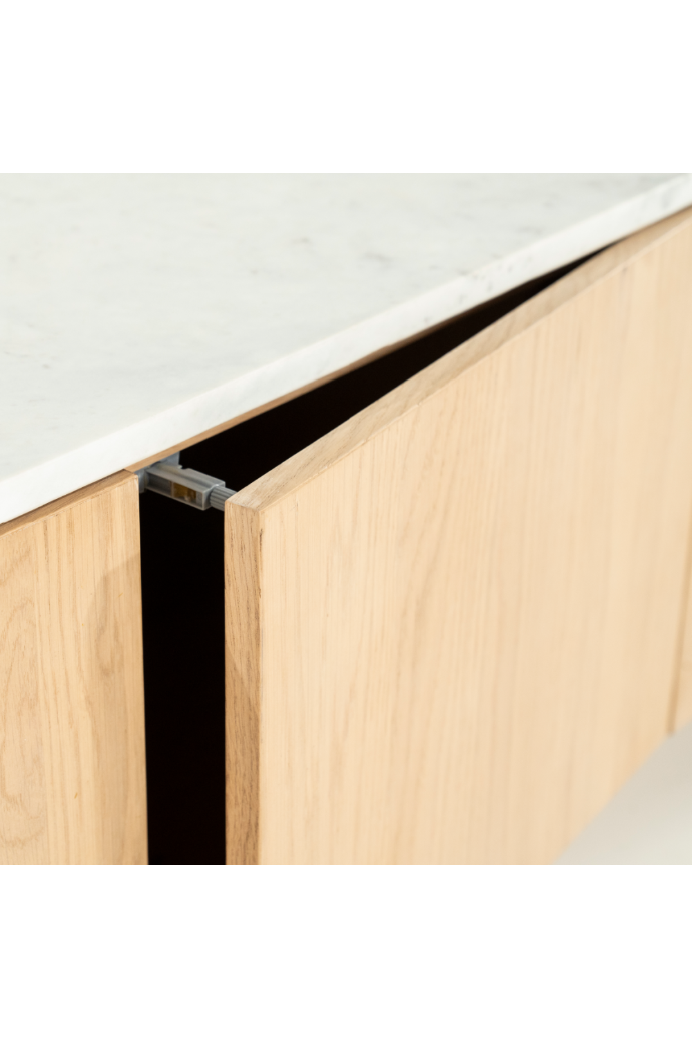 Marble Top Oak TV Cabinet | Oroa.com
