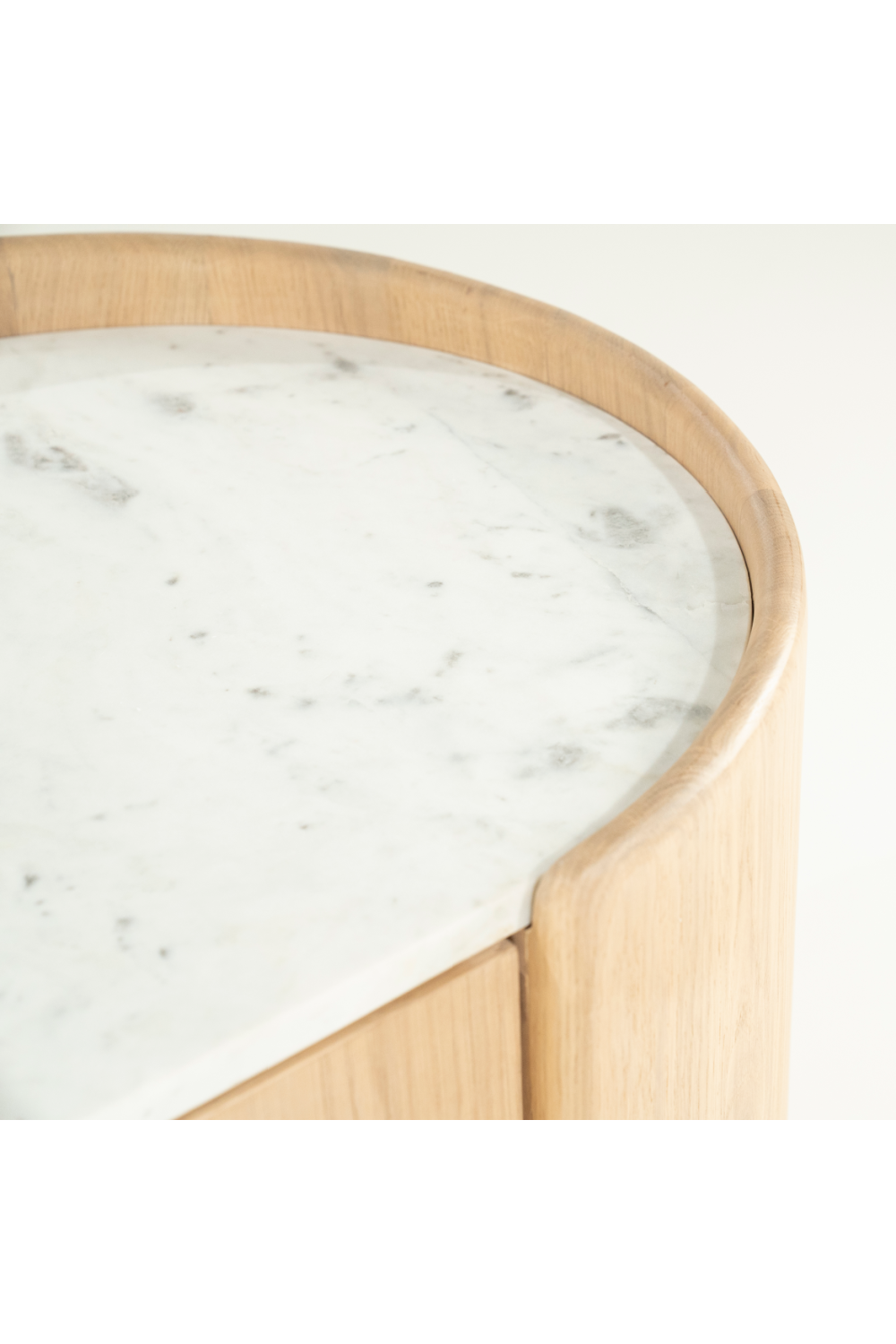 Marble Top Oak TV Cabinet | Oroa.com
