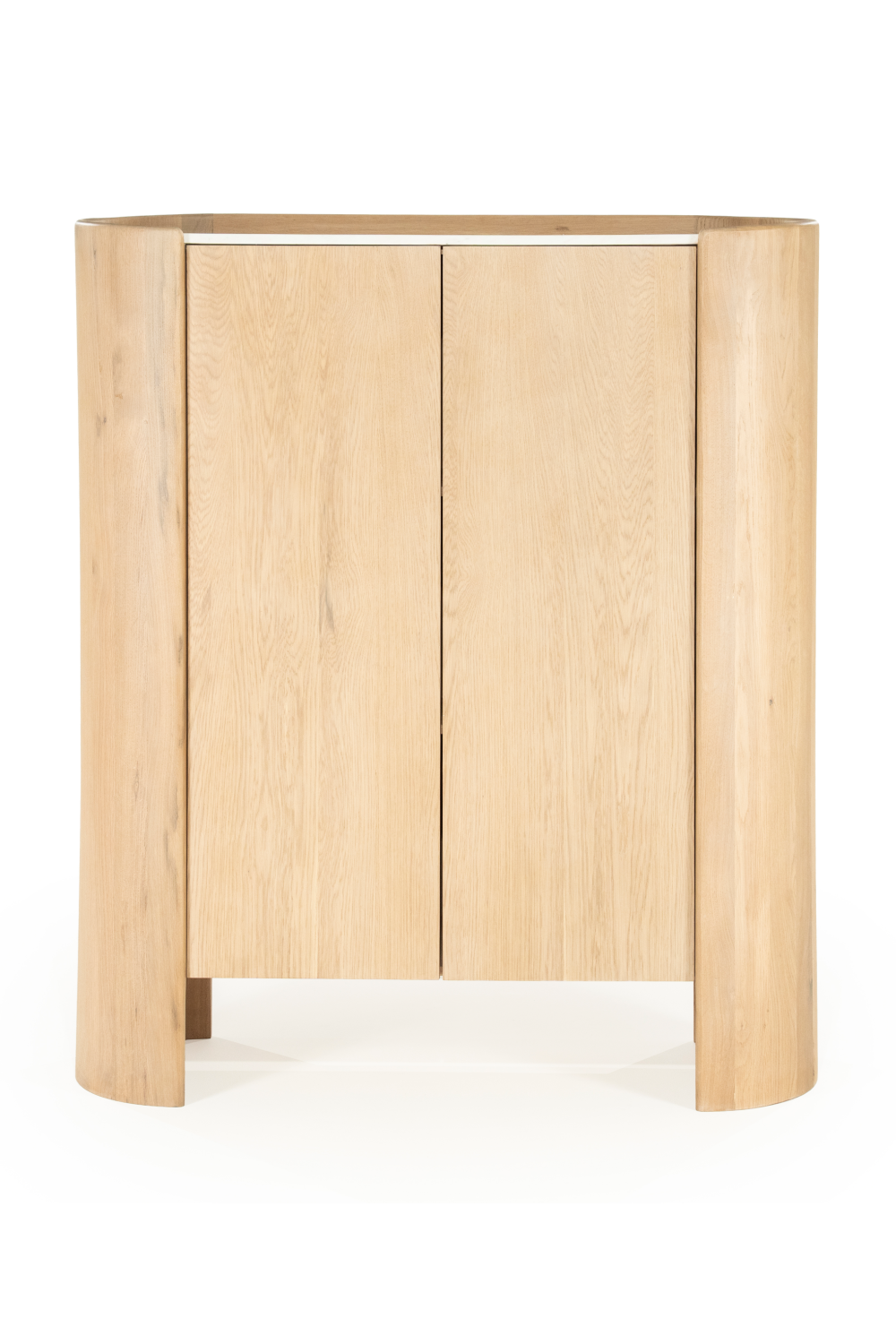 Oak Wood 2-Door Cabinet | Eleonora Don | Oroa.com