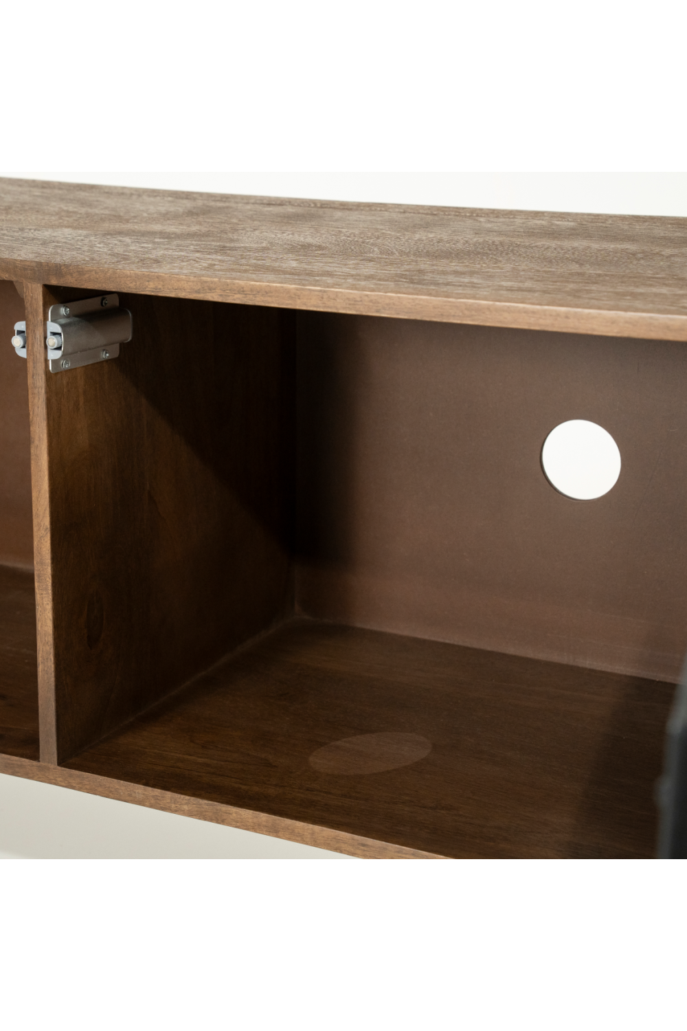 Carved Mango Wood TV Cabinet | Eleonora Felix | OROA.com