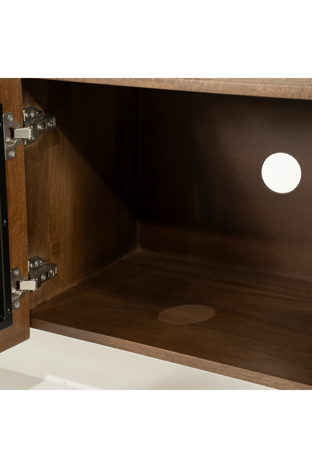 Carved Mango Wood TV Cabinet | Eleonora Felix | OROA.com