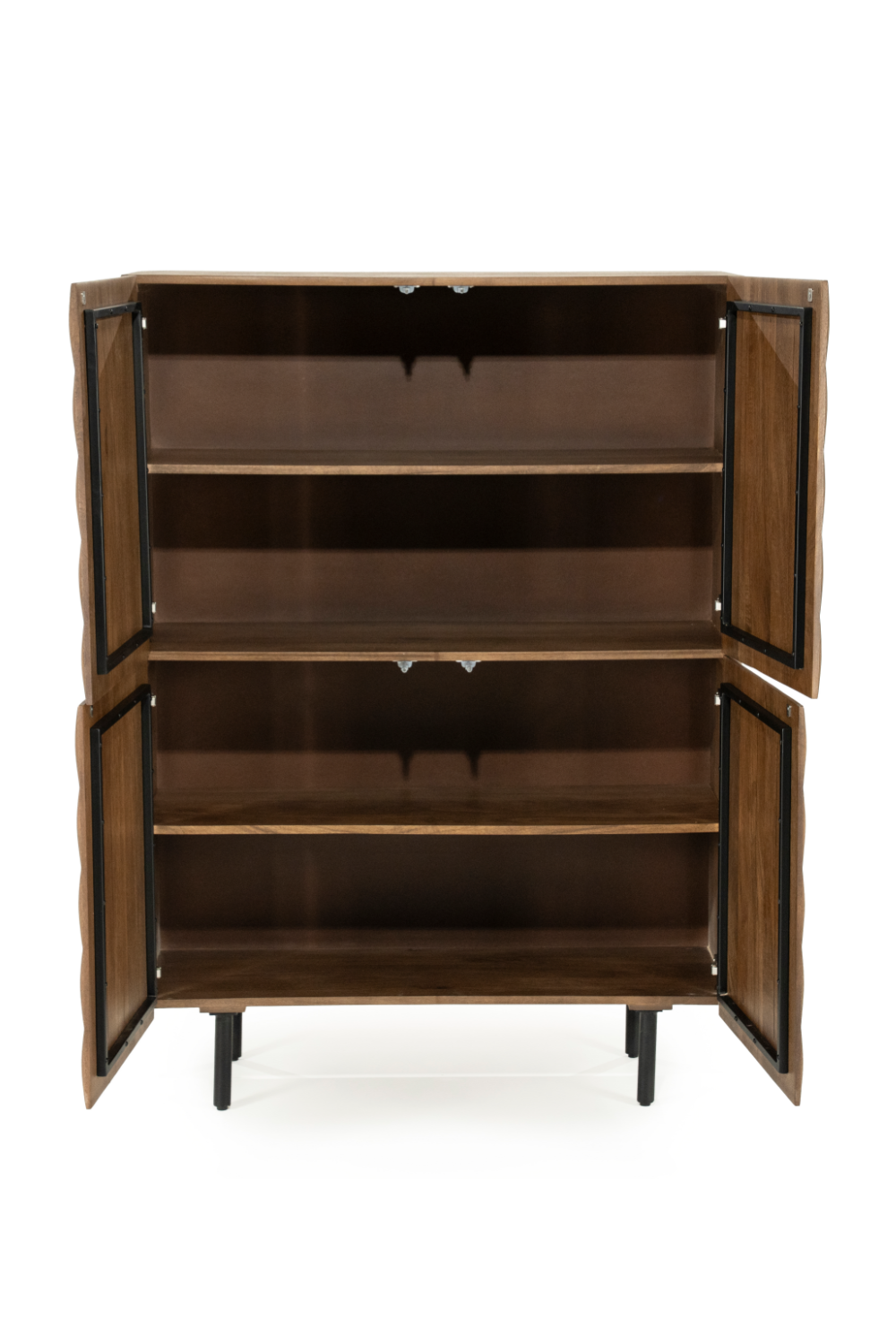 Square Pattern Wooden Cabinet | Eleonora Felix | Oroa.com