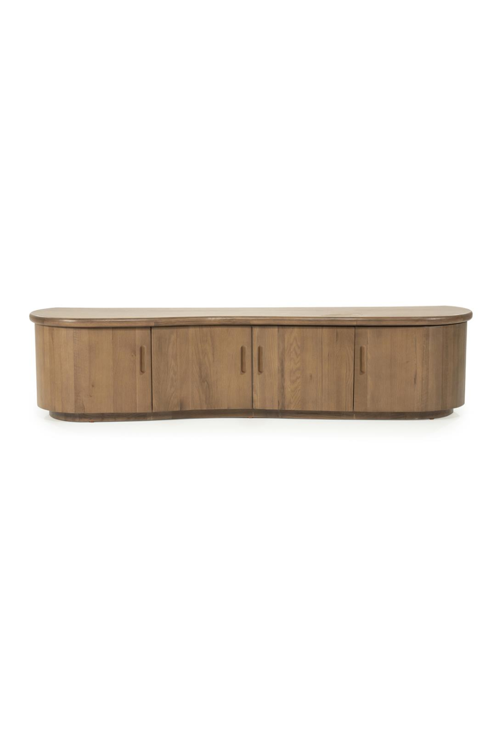 Lacquered Oak 4-Door TV Cabinet | Eleonora Josh | Oroa.com