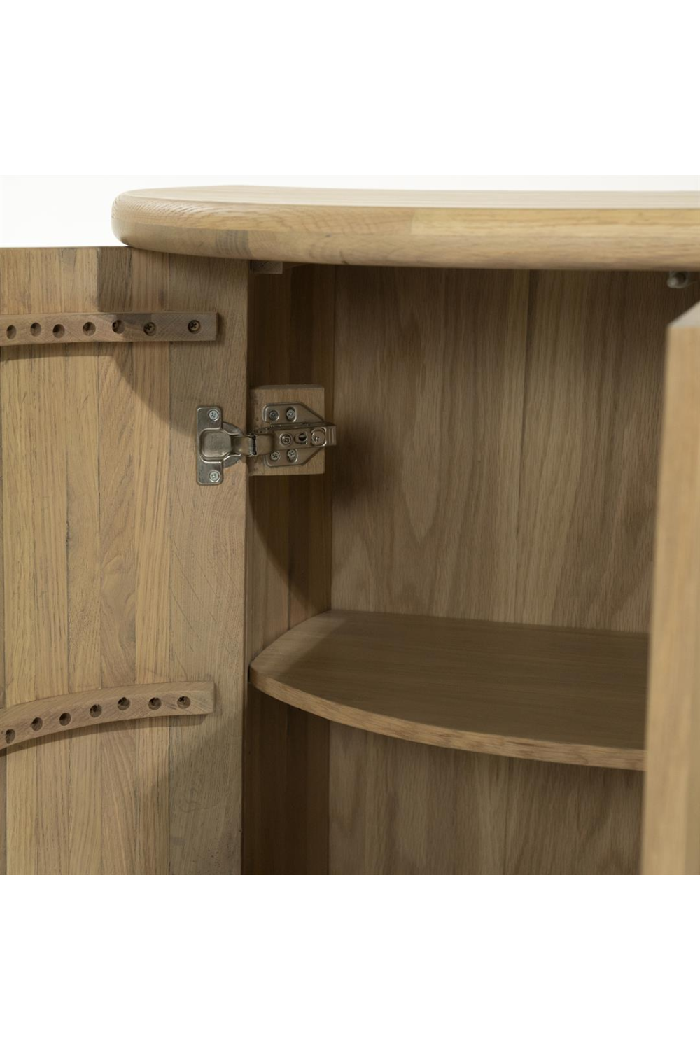 Lacquered Oak 4-Door Sideboard | Oroa.com