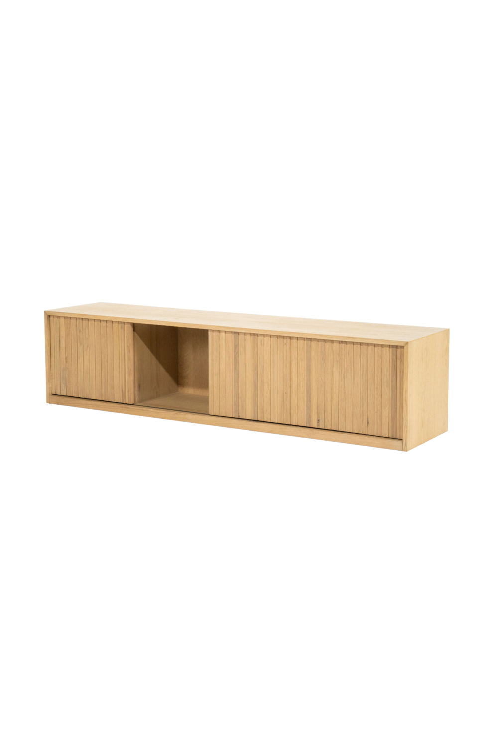 Fluted Oak TV Cabinet S | Eleonora Milo | OROA.com