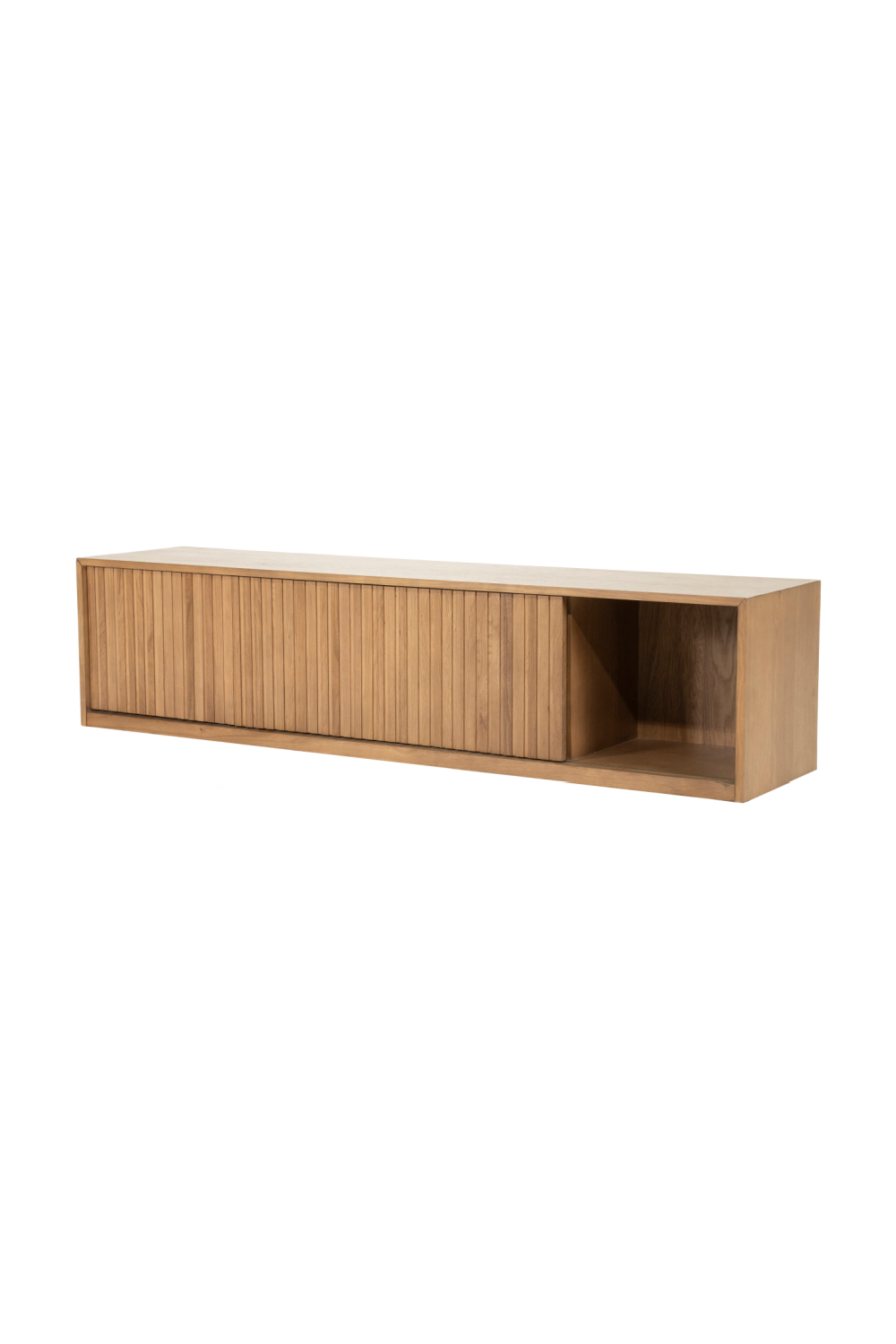 Fluted Oak TV Cabinet S | Eleonora Milo | OROA.com
