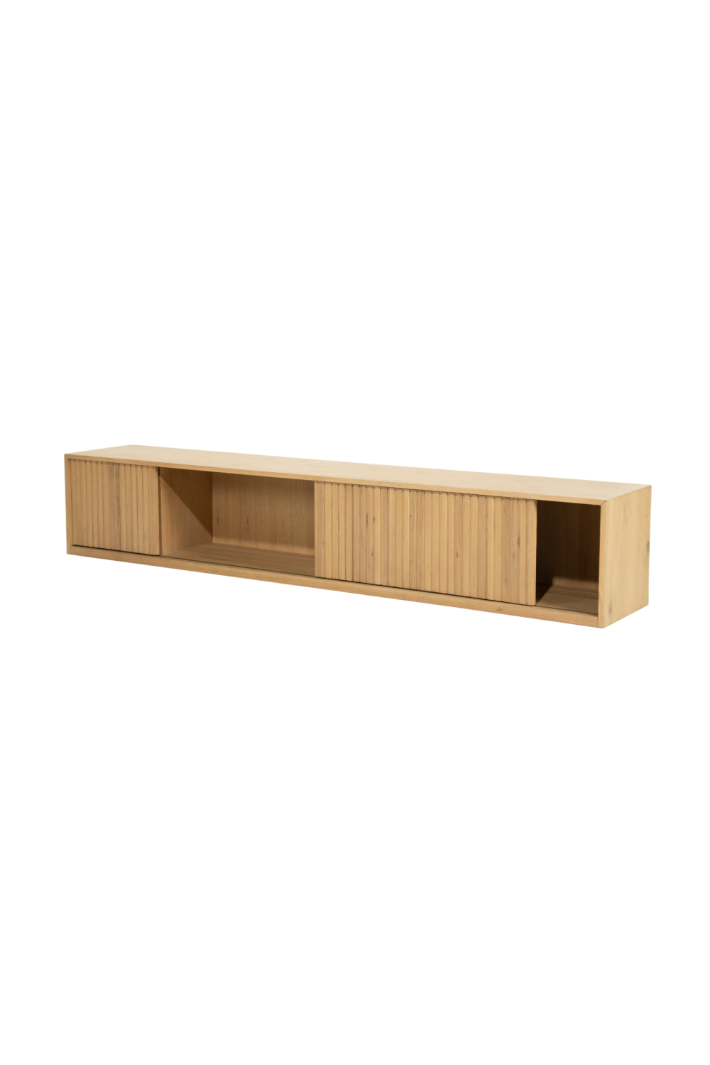 Fluted Oak TV Cabinet L | Eleonora Milo | OROA.com