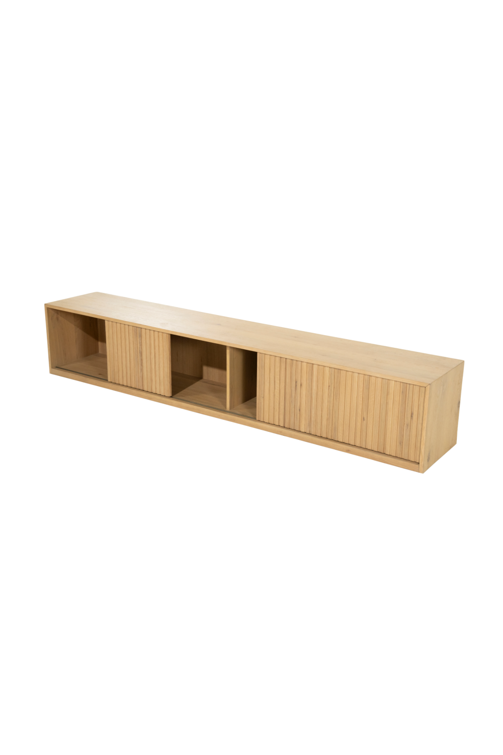 Fluted Oak TV Cabinet L | Eleonora Milo | OROA.com