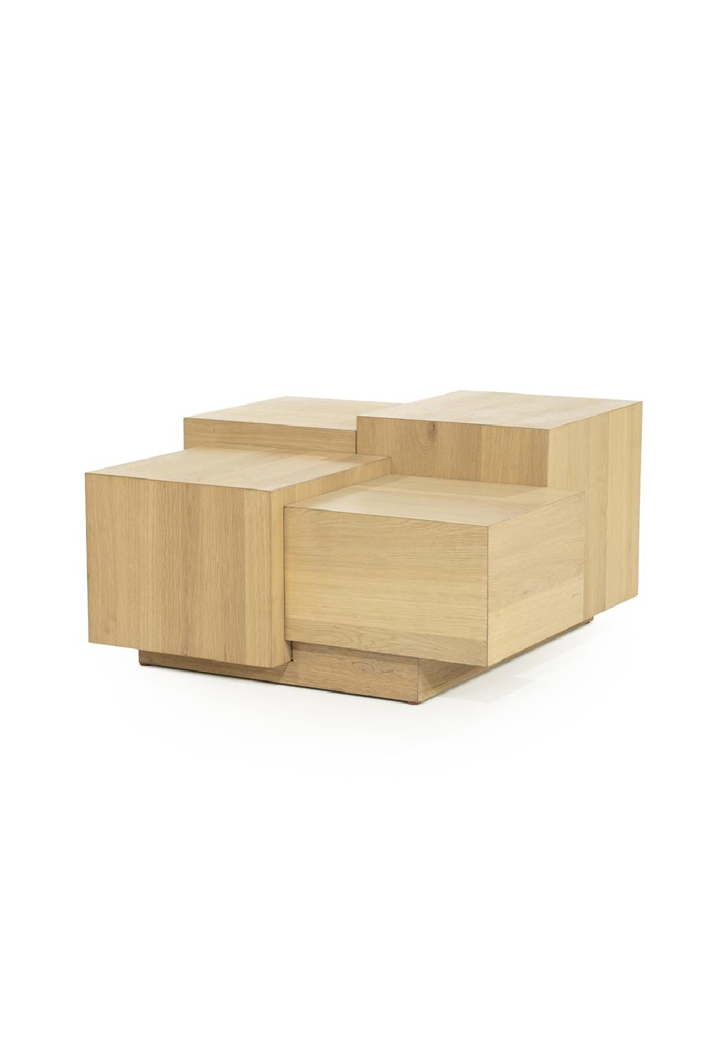 Multilayered Square Oak Coffee Table | Oroa.com