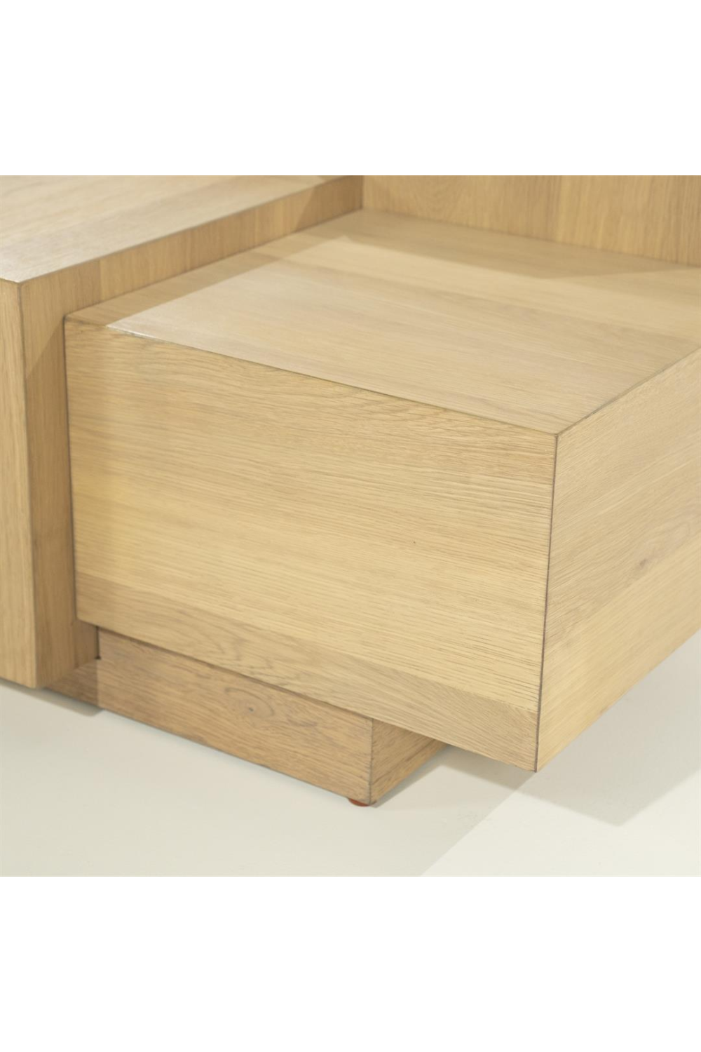 Multilayered Square Oak Coffee Table | Oroa.com