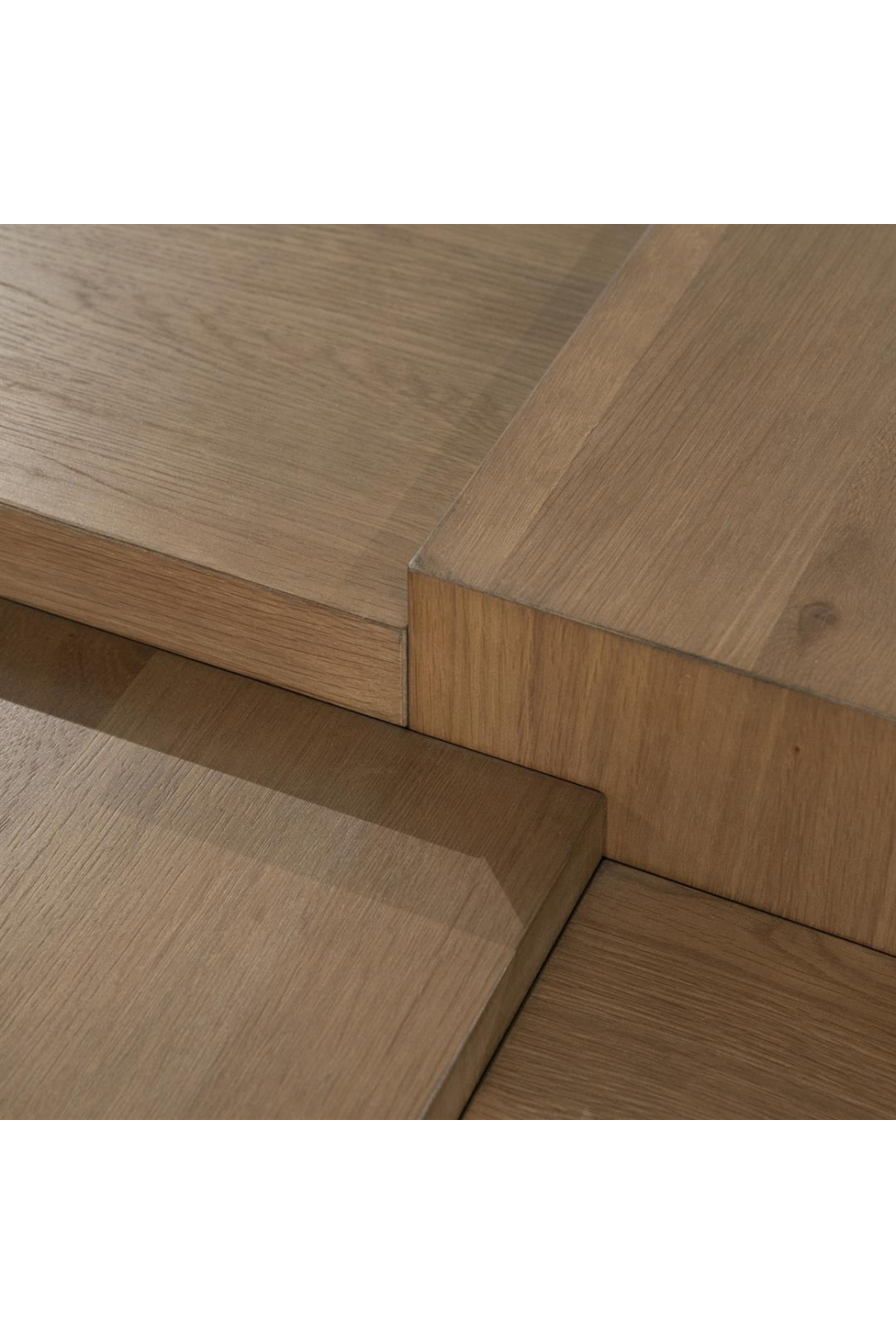 Multilayered Square Oak Coffee Table | Oroa.com